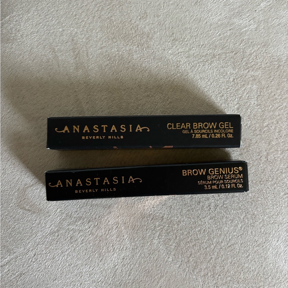 Anastasia Beverly Hills Clear Brow Gel and Brow Genius Serum